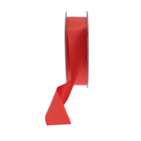 Ribbon Satin Bright Red 25mm